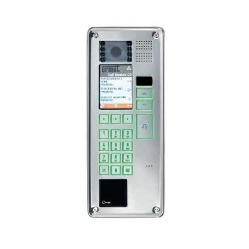 IP-Torstelle Elekta Steel mit elektronischem Namensverzeichnis und Zutrittskontrolle