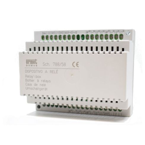 Relaiseinheit 4+N-Koax für 3-4 Torstellen
